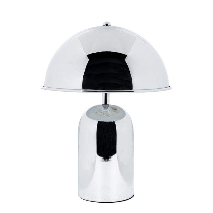 by fonQ Bulb Mushroom Tafellamp Ø 25 cm - Chroom
