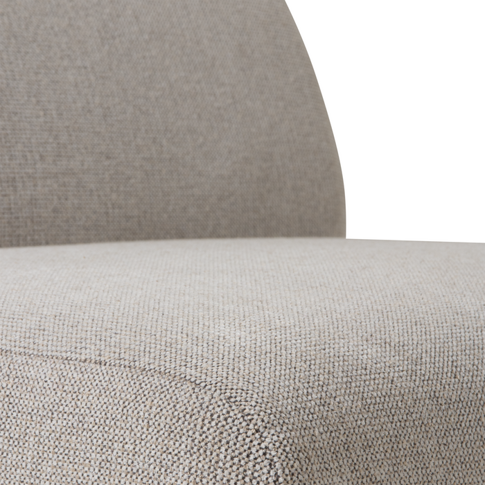 HKliving Jax Bank Element - Middenstuk - Geweven Stof - Naturel Melange