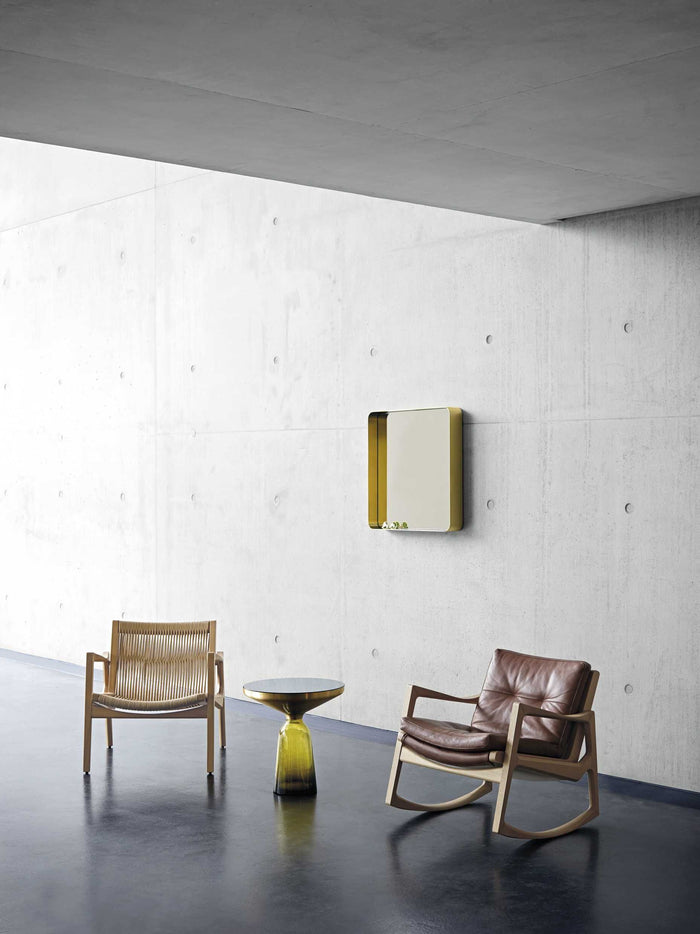 Cypris spiegel 70x70 Brass