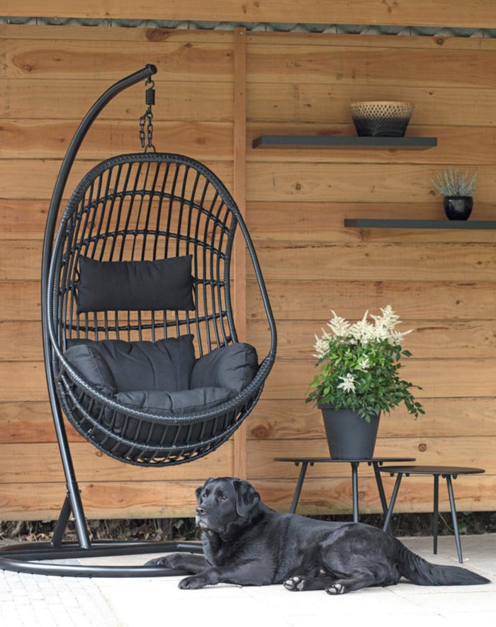Lesli Living Hangstoel Sturdy Black