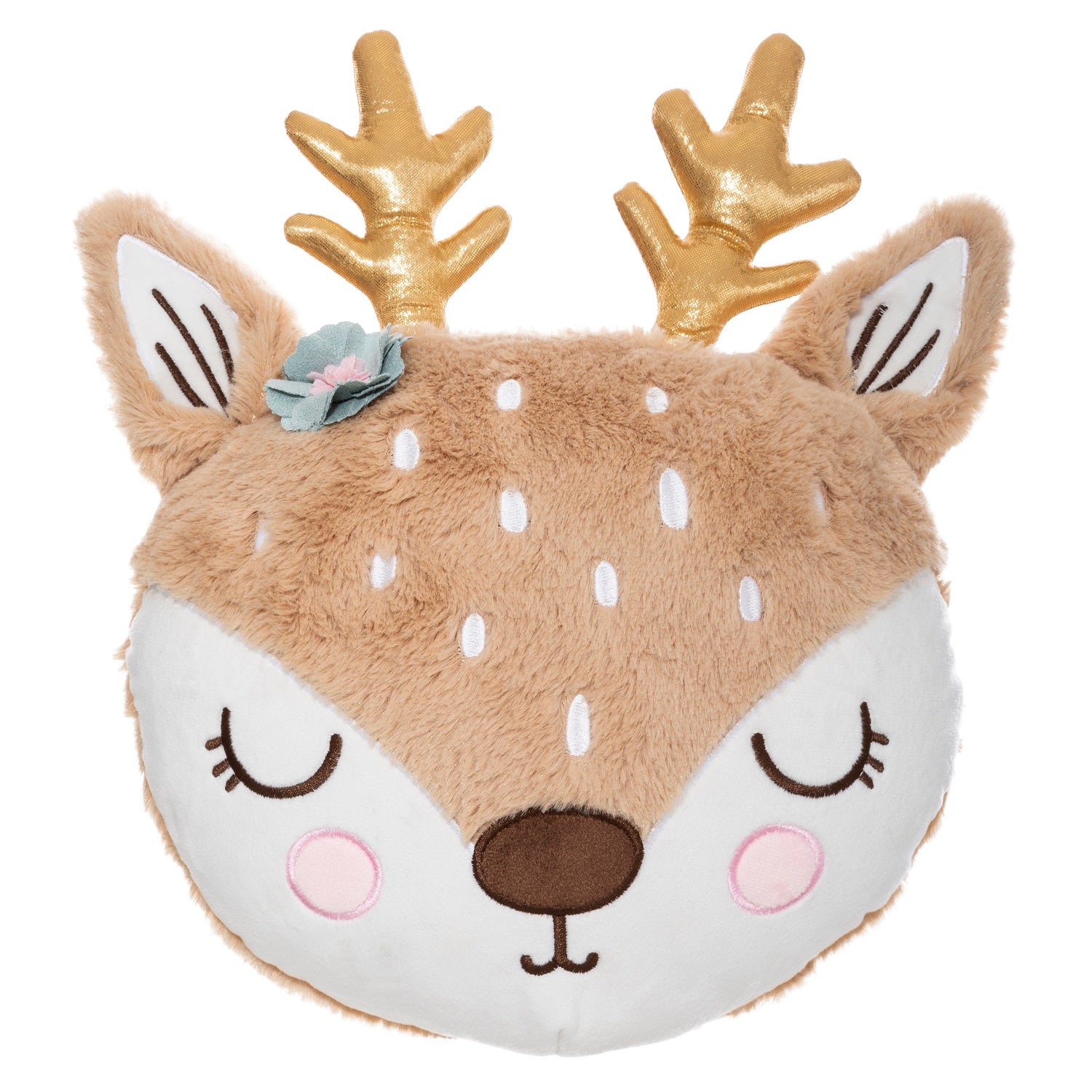 Sierkussen Bambi Hert - Kastanjebruin - B31 x H38 cm