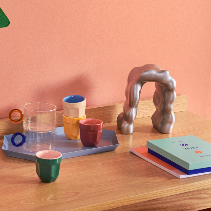 ferm LIVING Morf Ornament - Brushed Aluminium