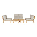 by fonQ Chubbers Loungeset - 2-Zitsbank en Tuinstoelen