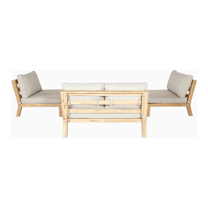 by fonQ Chubbers Loungeset - 2-Zitsbank en Tuinstoelen
