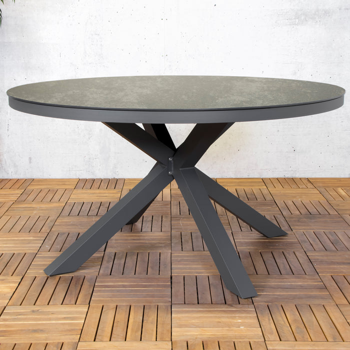 SenS-Line Bianca Tuintafel Ø140 cm - HPL