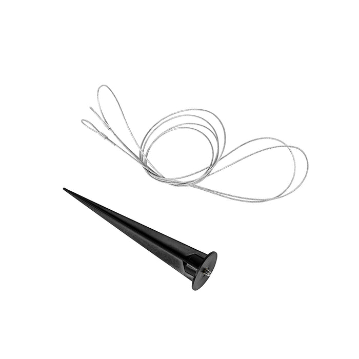 QAZQA Moderne buiten hanglamp wit 25 cm IP44 - Nura