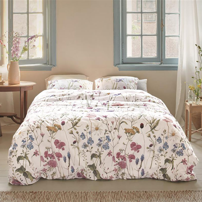 Ariadne At Home Bloom Dekbedovertrek 240 x 200/220 cm - Wit