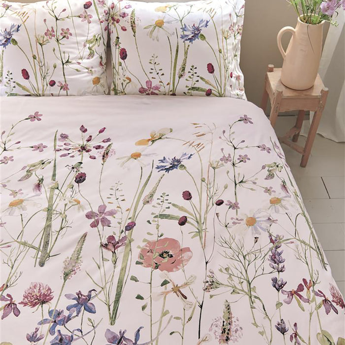 Ariadne At Home Bloom Dekbedovertrek 240 x 200/220 cm - Wit