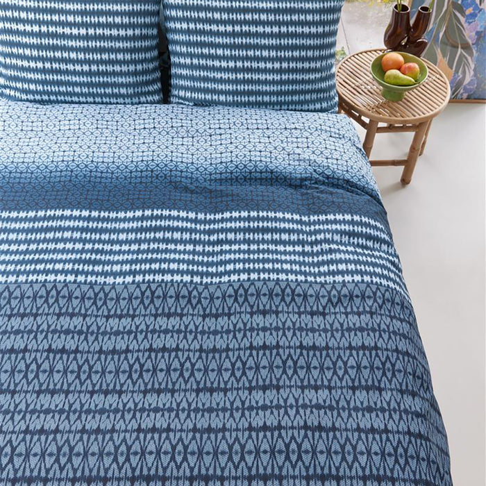 Beddinghouse Yori Dekbedovertrek 240 x 200/220 cm - Blauw