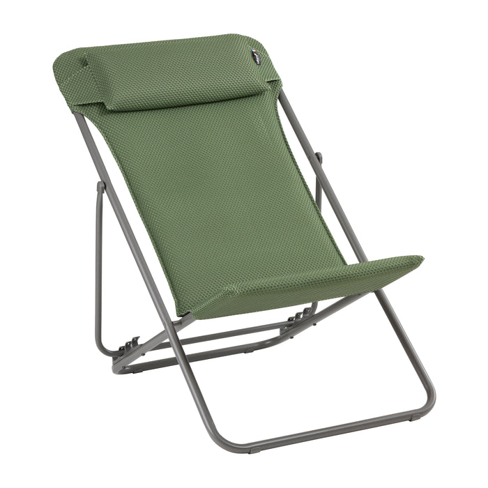 Lafuma Maxi Transat  Multi-Positie Opvouwbare Ligstoel - Olive