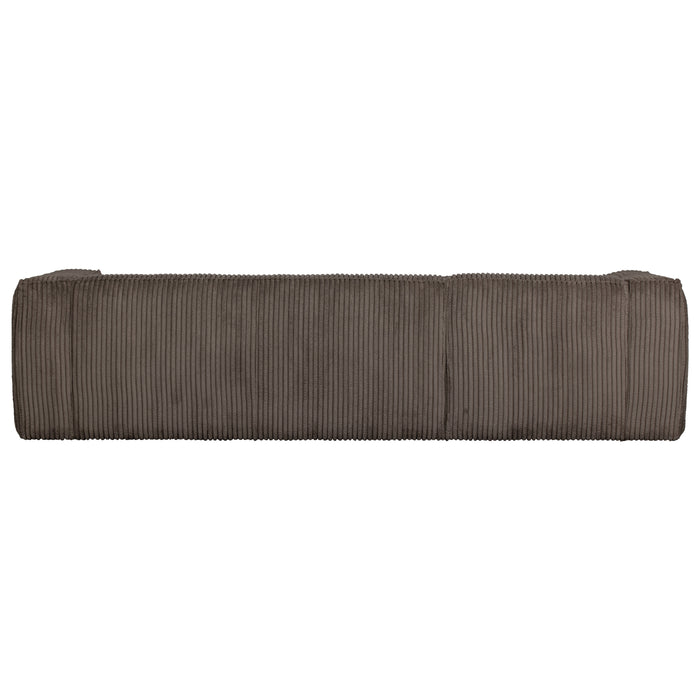 WOOOD Bean Hoekbank Links - Grove Ribstof - Mud