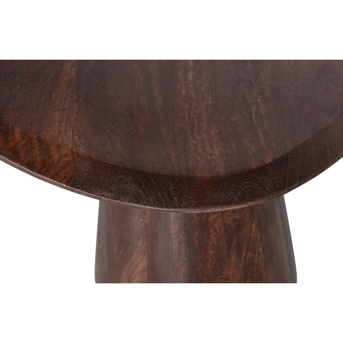 WOOOD Posture Bijzettafel - Hout - Walnoot - 52x60x50