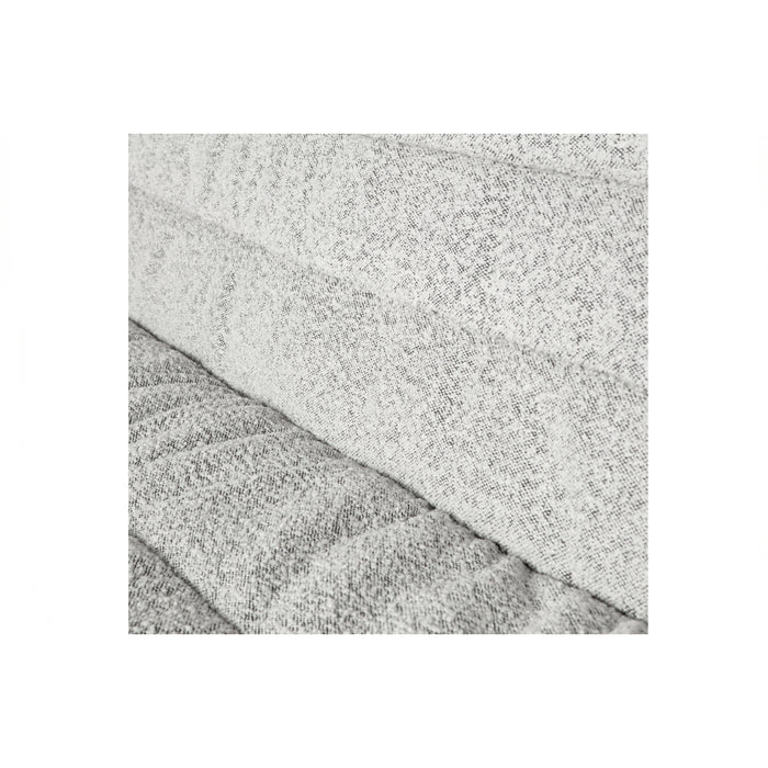 WOOOD Lucy Eetkamerbankje - Bouclé - Off White  - 87x150x67