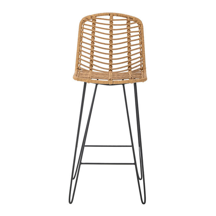 Bloomingville Vargas Barstoel - Rattan Naturel