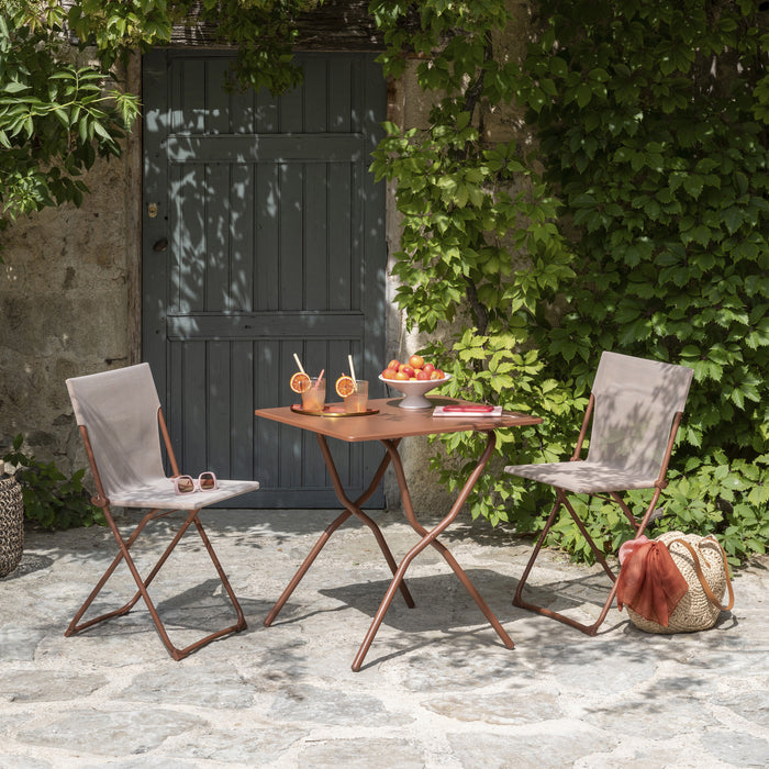 Lafuma Balcony II Inklapbare Tuintafel B 64 cm - Terra