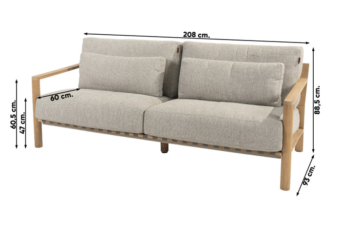 4 Seasons Lucas loungebank
