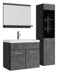 Badplaats Badkamermeubel Set Rio LED 60 x 35 cm - Donker Grijs