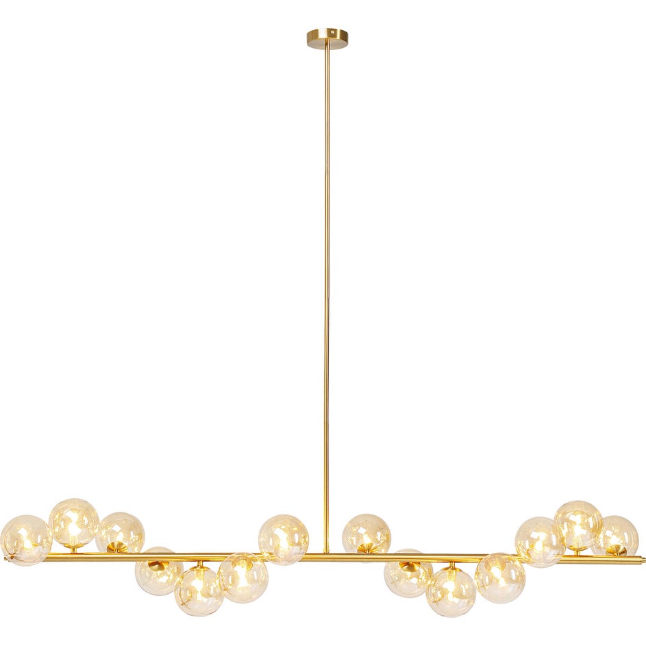 Kare Design Scala Balls Hanglamp B155 Cm - Messing