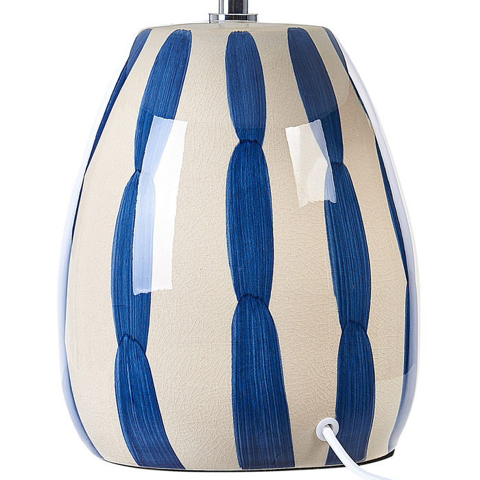 Beliani - LUCHETTI - Tafellamp - Lichtbeige - Keramiek
