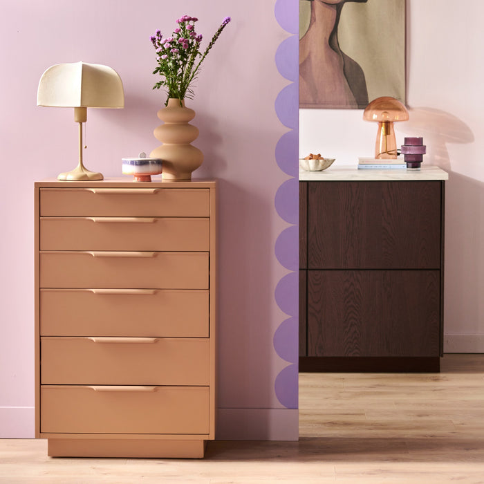 HKliving 70's Bonbon Schaal - Mauve