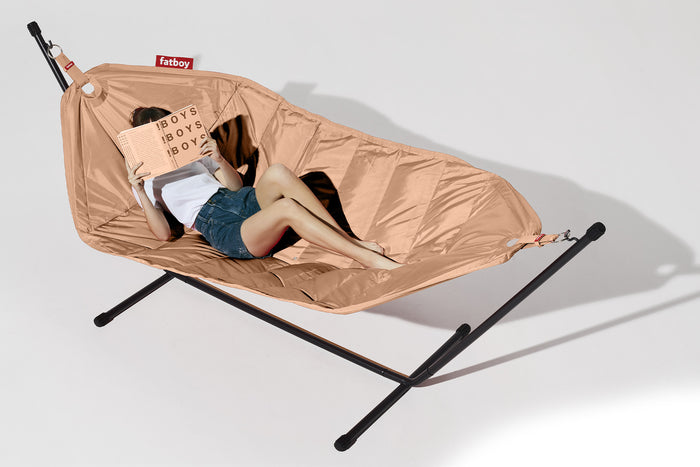 Fatboy Headdemock hangmat met standaard - 2 persoons - Zwart
