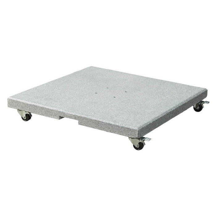 Platinum Voyager T² zweefparasol 270x270cm | Light Grey + Premium