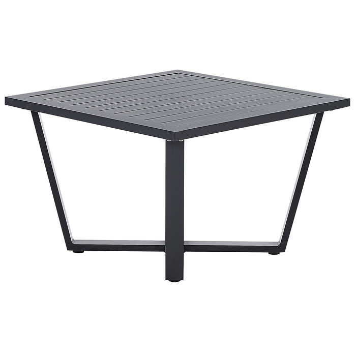 Beliani - VIZZINI - Loungeset voor 5 - Grijs - Aluminium