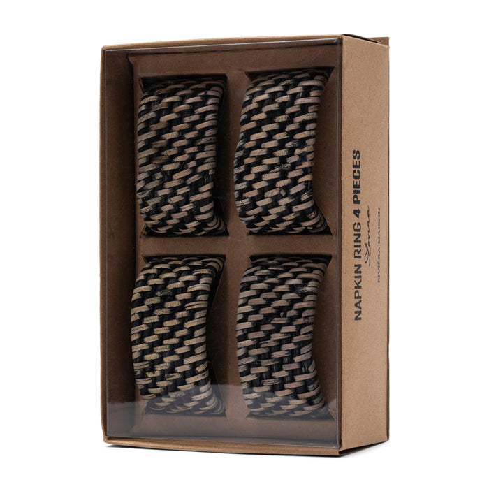 Riviera Maison servetringen Naturel - Lovina - Rotan (ØxH) 5x4.5