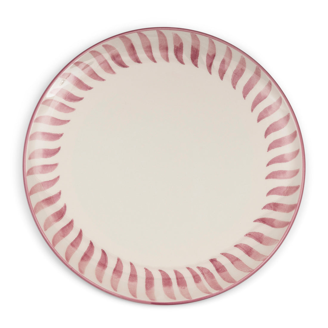 Riviera Maison dinerbord Roze gekleurde print - Menton - Aardewerk
