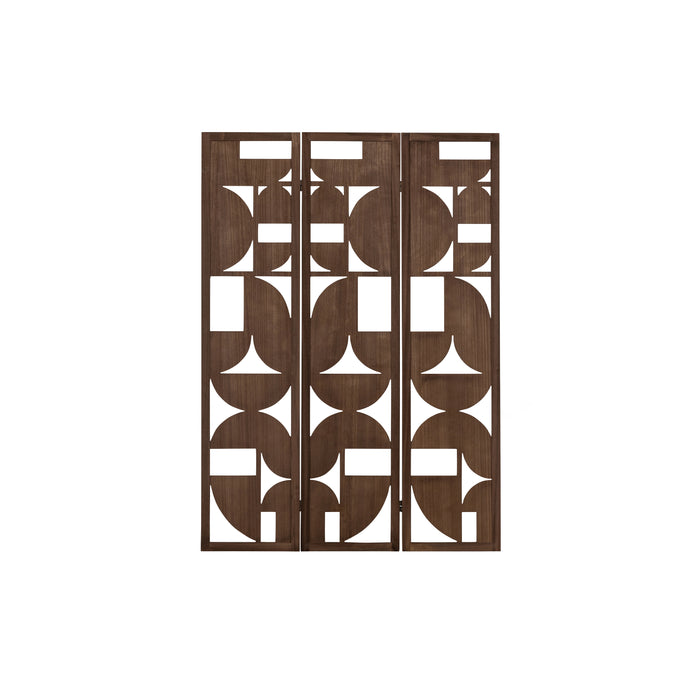 WOOOD Alana Kamerscherm - Hout - Naturel - 172x120x2