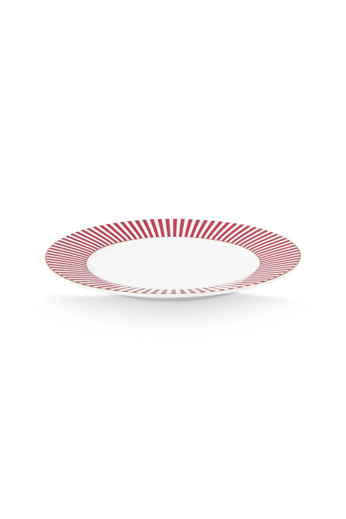 Pip Studio Gebaksbordjes - Royal - Set van 4 - Roze - 17cm