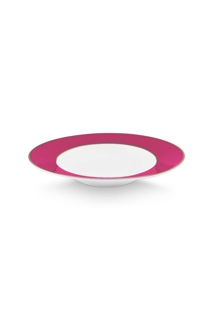 Pip Studio Pastaborden - Chique - Set van 2 - Roze - 23.5cm