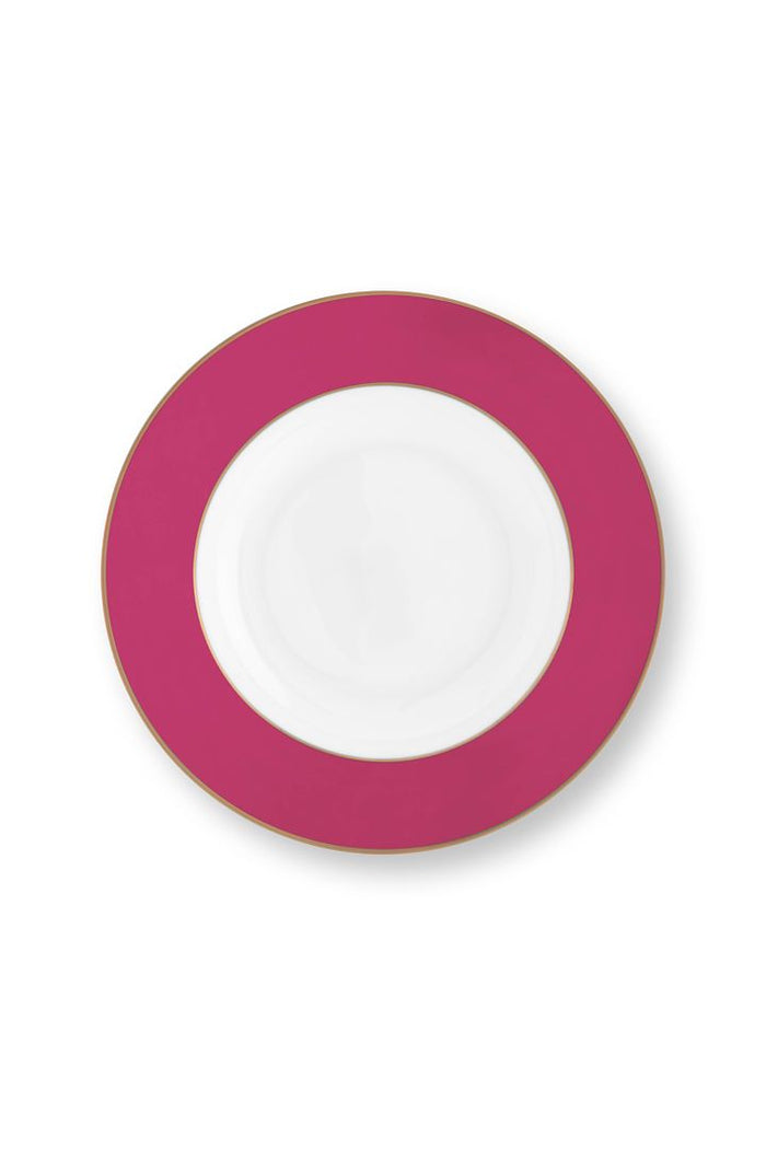 Pip Studio Pastaborden - Chique - Set van 2 - Roze - 23.5cm