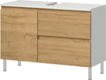 Germania Torrance Wastafelonderkast 80 cm Wit | Eiken