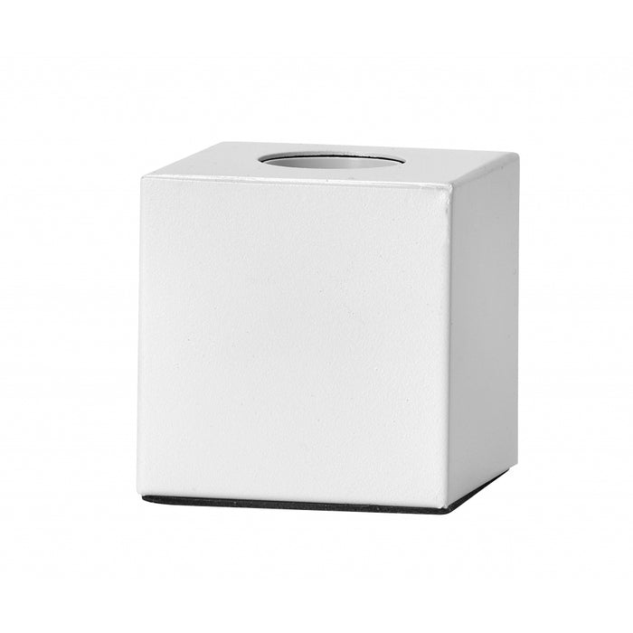 Calex Tafellamp  Wit - Metaal - 8x8x8cm (BxHxD)