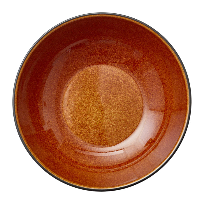 Bitz Gastro Pastabord Ø 20 cm - Zwart/Amber