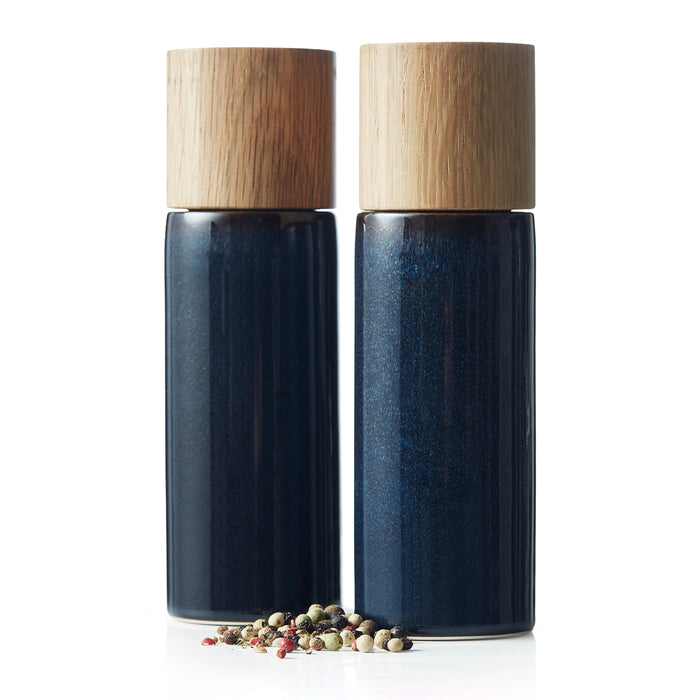 Bitz Gastro Peper- en Zoutmolen - Blauw