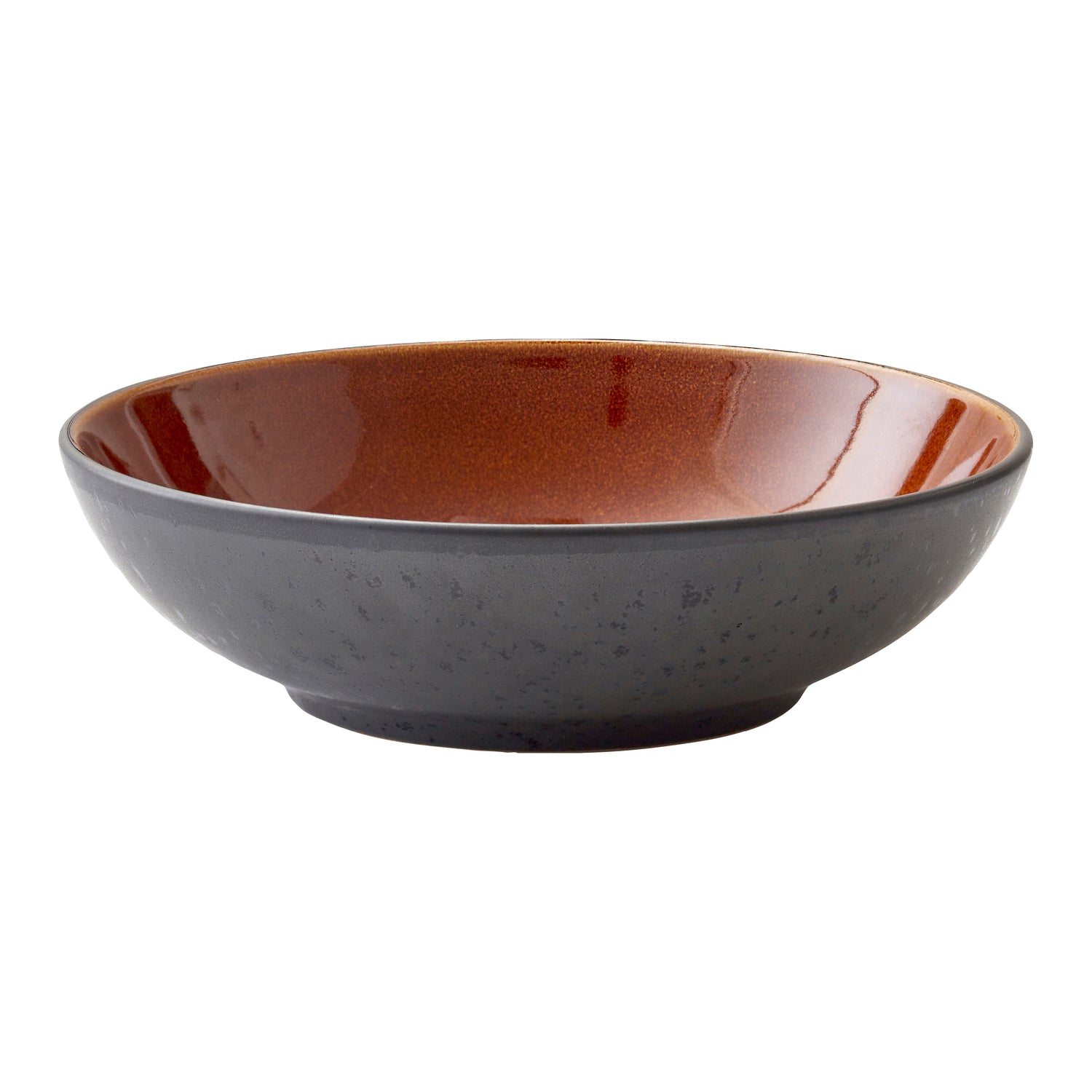 Bitz Gastro Pastabord Ø 20 cm - Zwart/Amber