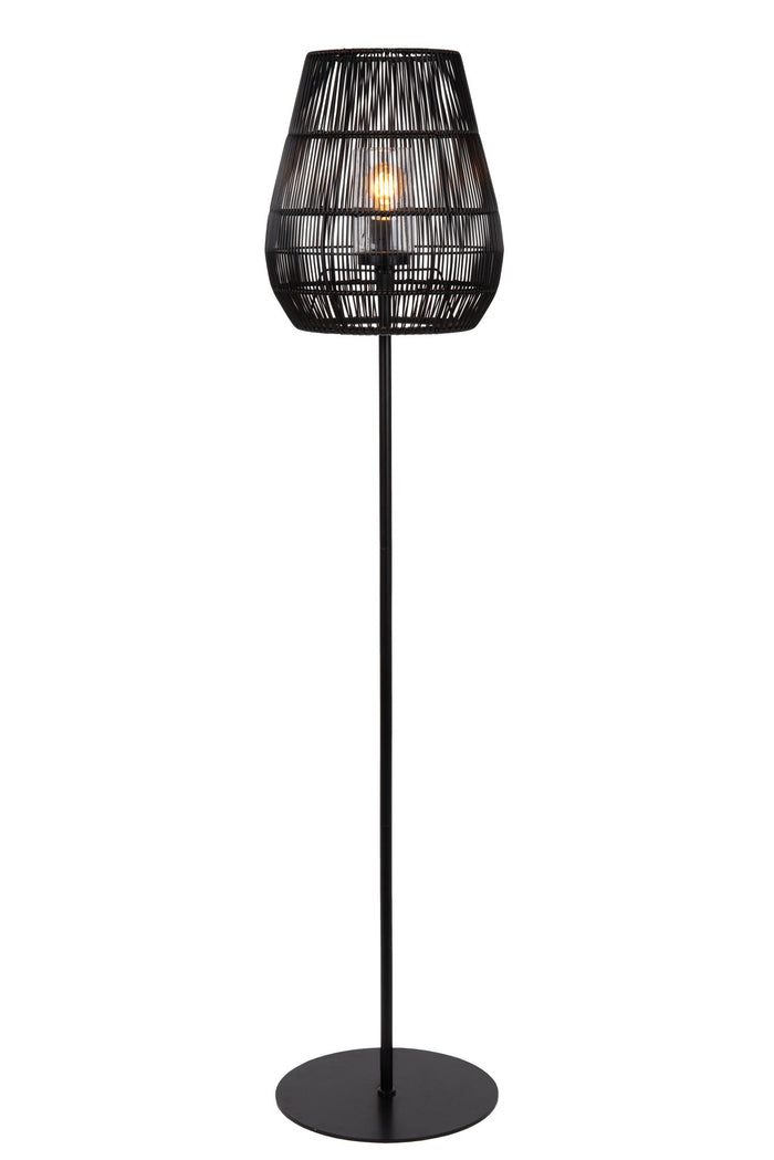 Lucide NERIDA Vloerlamp - Zwart