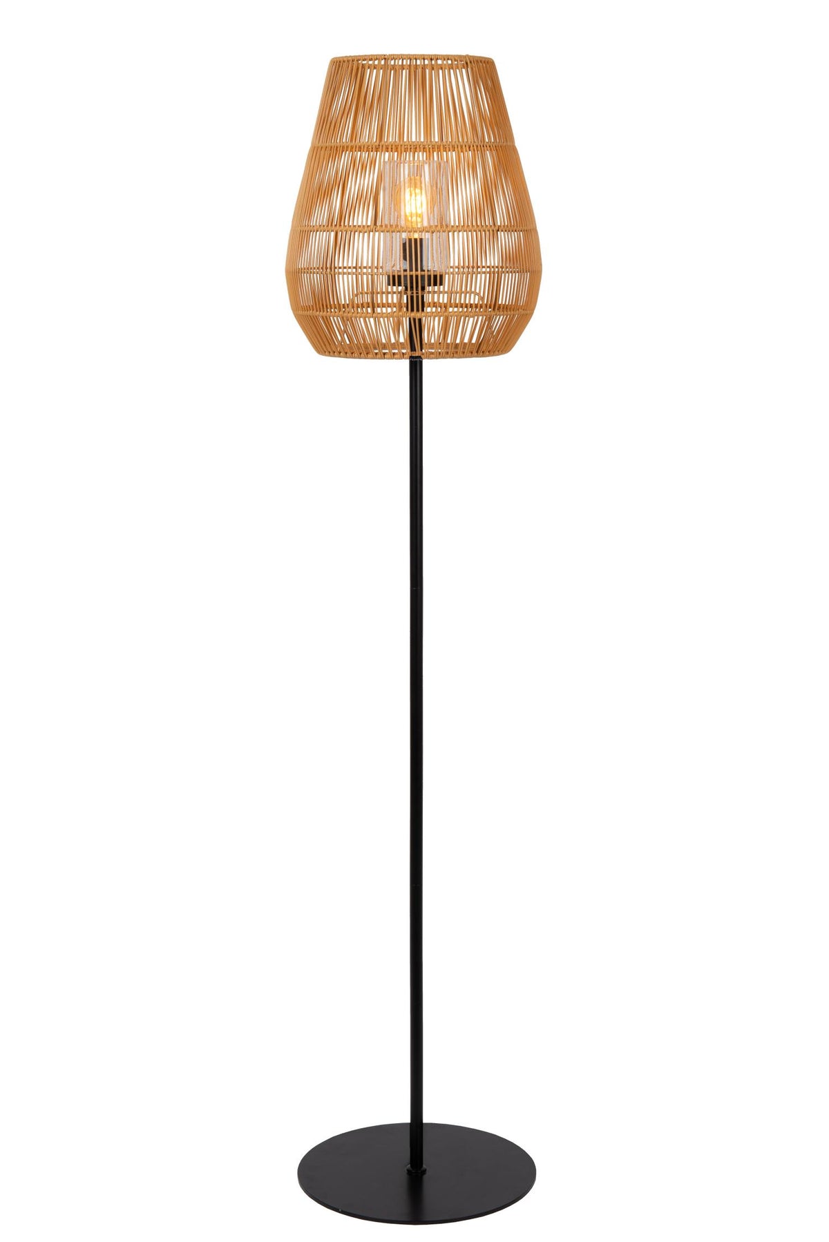 Lucide NERIDA Vloerlamp - Naturel