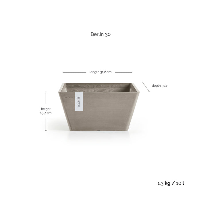 Ecopots Berlin 30  Taupe