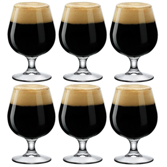 Bormioli Rocco Bierglazen - 6x stuks - bokbier glazen - 530 ml