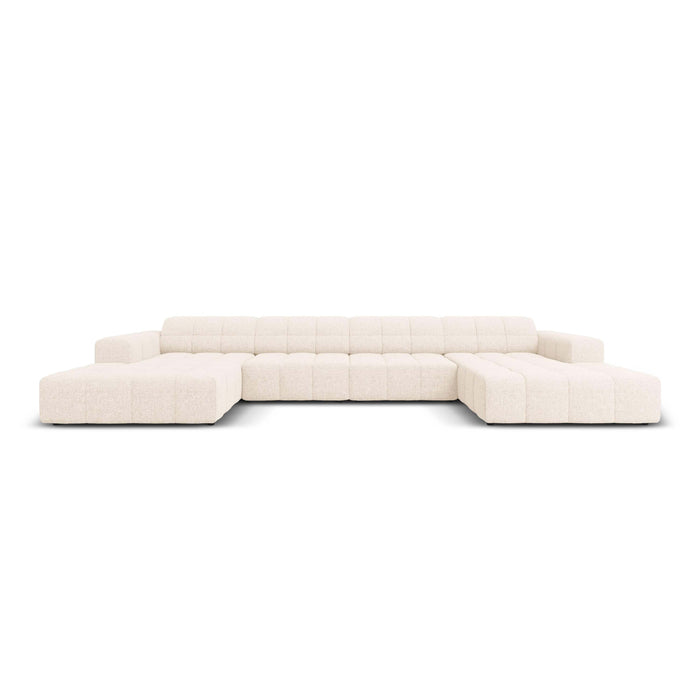 Cosmopolitan Design Chicago U-bank  - Chenille - Crème