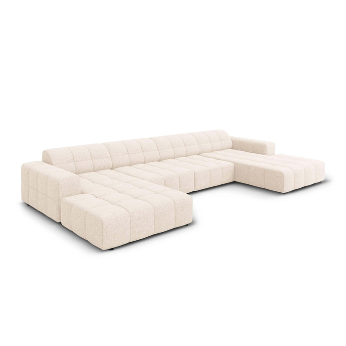 Cosmopolitan Design Chicago U-bank  - Chenille - Crème