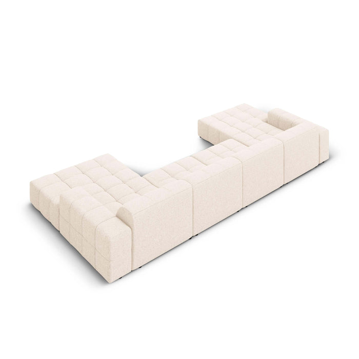 Cosmopolitan Design Chicago U-bank  - Chenille - Crème