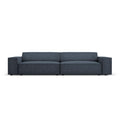 Micadoni Jodie 4-zitsbank - Chenille - Donkerblauw