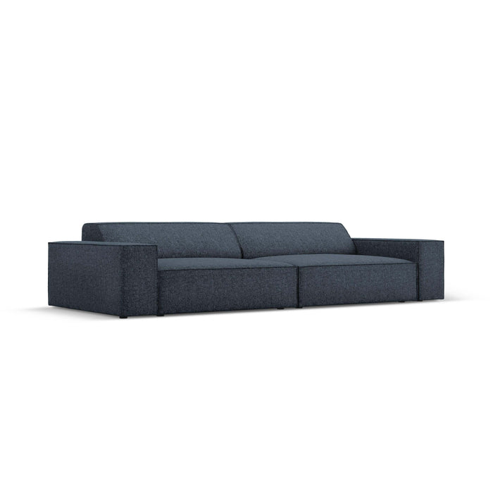 Micadoni Jodie 4-zitsbank - Chenille - Donkerblauw