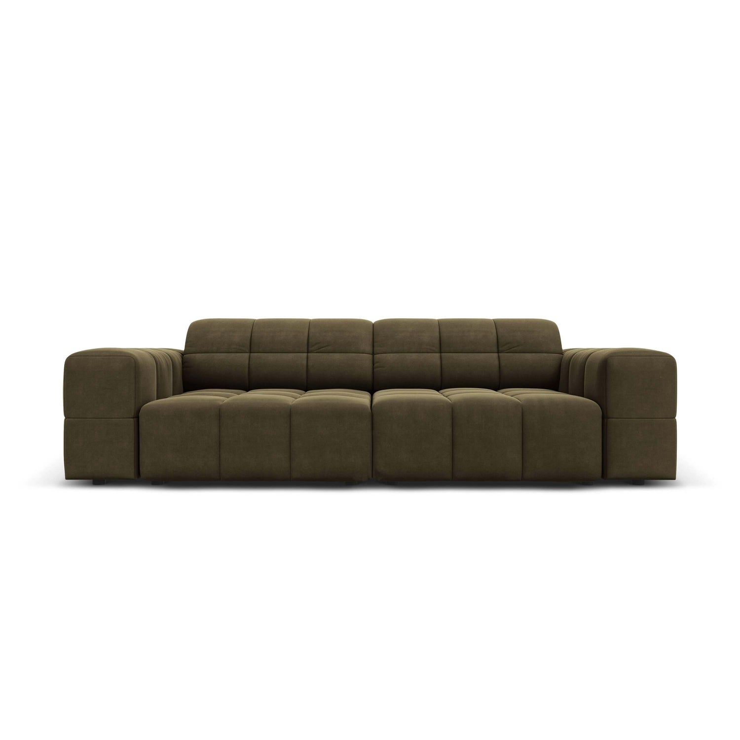 Cosmopolitan Design Chicago 3-zitsbank - Velvet - Groen