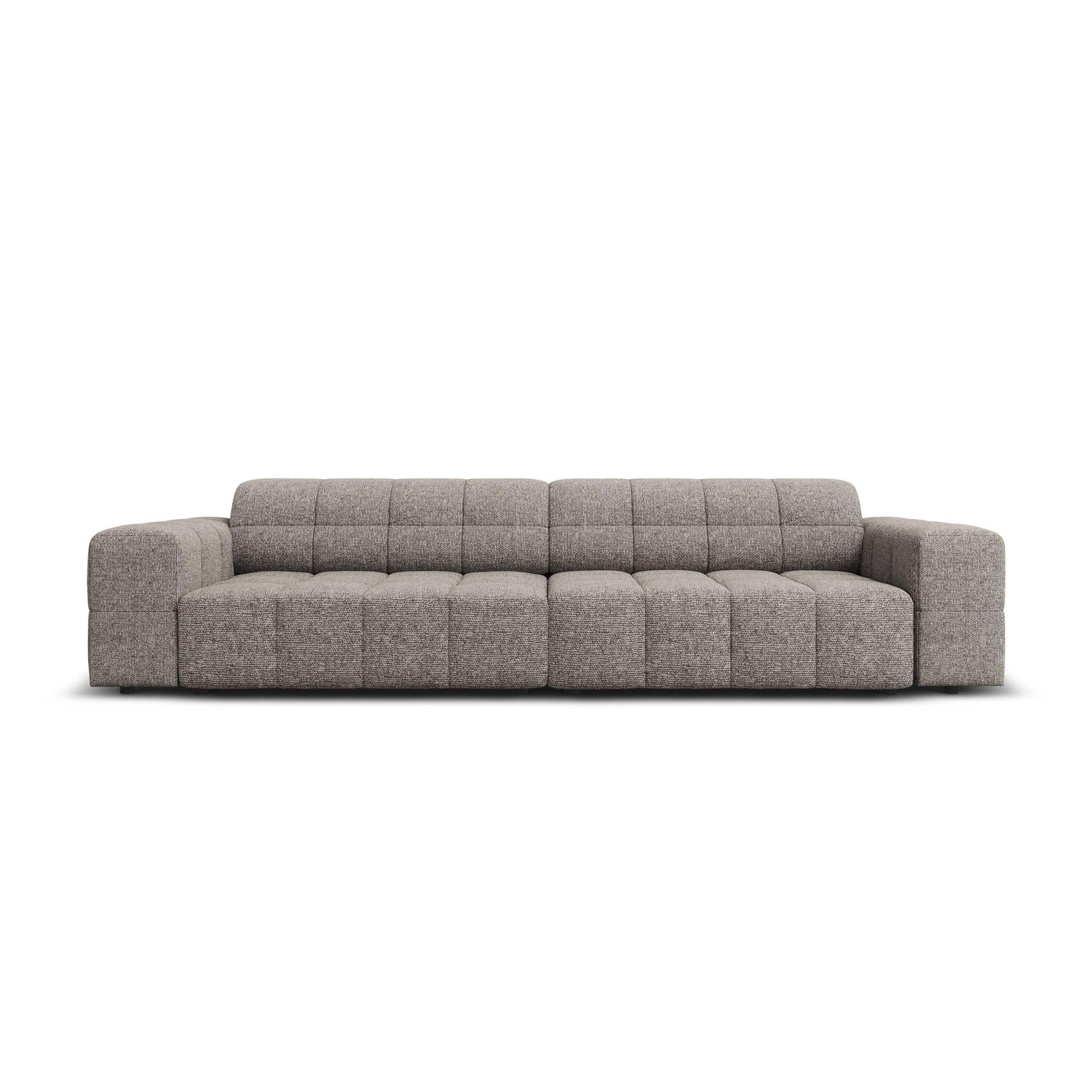 Cosmopolitan Design Chicago 4-zitsbank - Chenille - Grijs