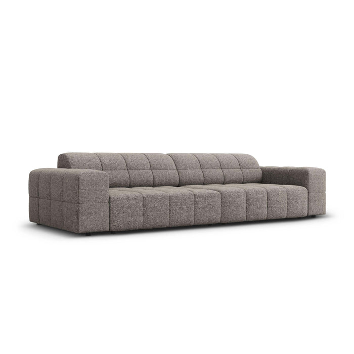 Cosmopolitan Design Chicago 4-zitsbank - Chenille - Grijs
